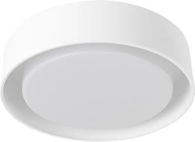 Plafon De Sobrepor Alumínio Dubai - BRANCO