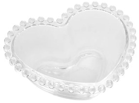 Bowl Cristal Coração Pearl 19x15x6cm 28377 Wolff
