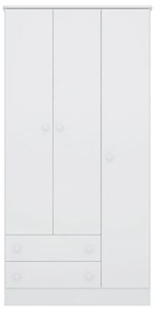 Guarda Roupa Infantil 3 Portas e 2 Gavetas Brilhar Q01 - ADJ Decor