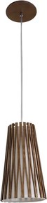 Pendente Mdf E Madeira Imbuia Living Hinges