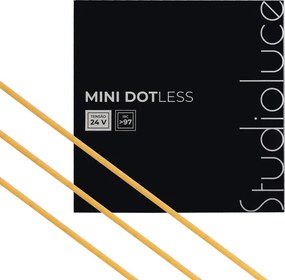 Fita De Led 7W Por Metro 24V Irc97 5M Mini Dotless - LED BRANCO QUENTE (3000K)