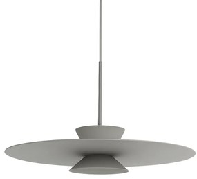 Pendente Tule Ø60X25Cm 1Xmr16 - Usina 25120/60 (BT - Branco Texturizado, Igual a Cor 1)