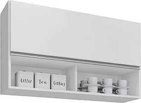 Armário Aéreo Wollo MDP/BP Branco G96 - Gran Belo