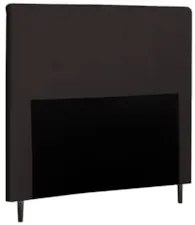 Cabeceira Cama Box Casal King 193cm Luna Sintético Marrom Z51 - Mpozen