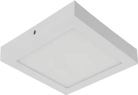 Plafon Led Sobrepor Branco 12w 17x17cm Yamamura