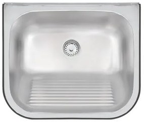 Tanque de Parede Tramontina Hera Wall 30 L em Aço Inox Acetinado 50 x 40 cm
