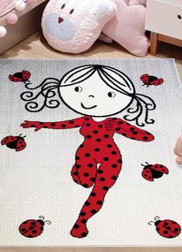 Tapete Infantil Joaninha 50x80 cm
