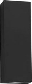 Arandela Led Termoplastico 5W 70 Ip65 3000K Wall Mini - PRETO