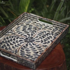 Bandeja Decorativa em Madrepérola | Índia