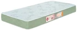 Colchão Solteiro Sleep Max 96x203x18cm Branco/Verde - Castor