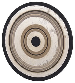Mandala Torneada M - Quartzo Fumê