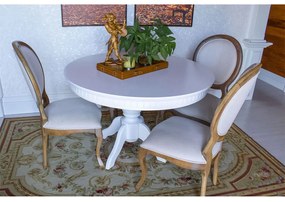 Mesa de Jantar Elegance Redonda Kleiner Schein - 120cm