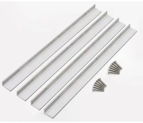 Kit de Instalação Flush para Lixeira de Embutir Tramontina Clean Square 5 L 94532205