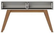 Buffet Cristaleira e Aparador Rebeca com Espelho Adnet 67cm C05 Off Wh