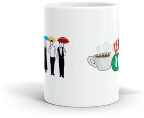 Caneca Porcelana Friends Central Perk Café