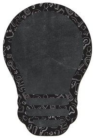 Quadro Lousa Decorativa Lâmpada 25x17 cm - D'Rossi