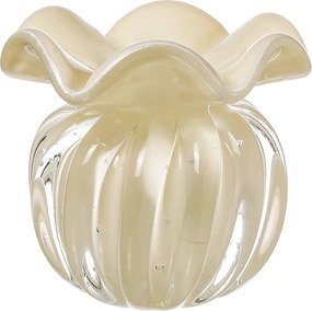 Vaso Murano Trouxinha Torcello PP - Topázio  Topázio