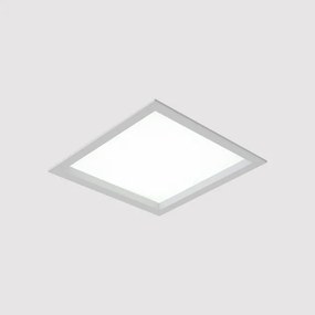 Plafon Led Embutir Quadrado Branco 16W Sevilha - LED BRANCO FRIO (6500K)