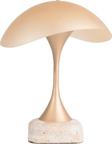 Luminaria De Mesa Led Marmore 127V 3000K Areias De Jalapao