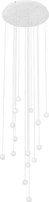 Pendente Led Aluminio 58W 3000K Marionete - BRANCO