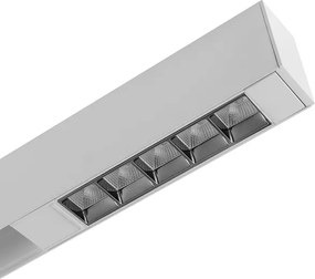 Plafon Led De Sobrepor Para Trilho 7W 40 3000K Trace - BRANCO