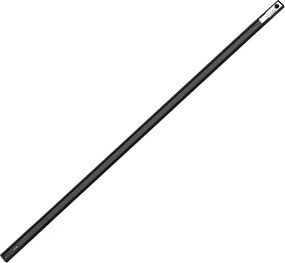 Trilho Sobrepor Aluminio 2M - PRETO