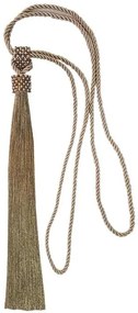 Abraçadeira com Franjas Dourada 60 cm
