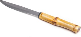 Faca de Mesa em Bambu Natural - Inox  Inox