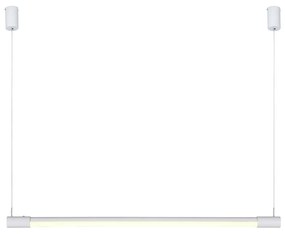 Pendente Tec 60X2,2Cm Led 12W 3000K Bivolt | Bella Iluminação Gd012Sw (Branco)