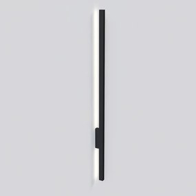 Arandela Vertical Long Slim 02X05X98Cm Led 15W 3000K - Qimporta Ar2522 (PRETO)