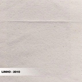 Sofá Decorativo 3 Lugares 250cm Pés em Madeira Buzz Linho Off White Rústico G63 - Gran Belo