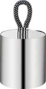 Balde Rapunzel Outdoor Inox C/ Corda Náutica - Preto Preto