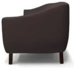 Sofá 4 Lugares 260cm Sala de Estar Atenas C34 Marrom  - Domi