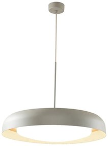 Pendente Jetty Ø50X12Cm Led 56W Bivolt - Usina 19955/50Led (MR-T - Marrom Texturizado, 4000k)