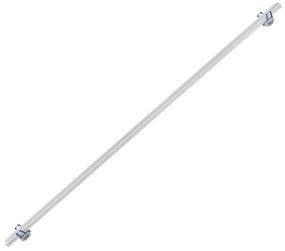 Perfil Led De Embutir Branco 28,8w 24v 3000k 1,5m Fit15 Slim