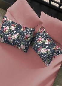 Jogo de Cama Rosa Queen 3 Peças