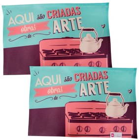 Conjunto Jogo Americano - Obras de Arte