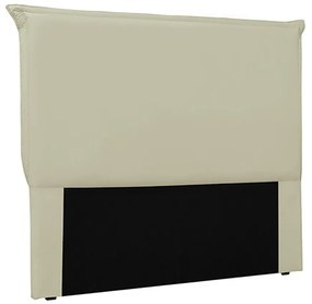 Cabeceira Decorativa Casal 1,40M Trento PU Marfim G63 - Gran Belo
