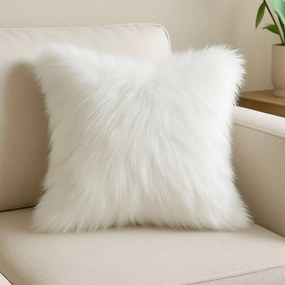 Tecido Pelúcia de Pelo Alto 1,60x2,00 m para Decoração - D'Rossi - Off White