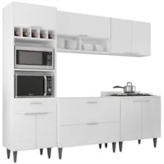Armário de Cozinha CP05 Para Pia 100cm Pérola Z34 Branco - Mpozenato