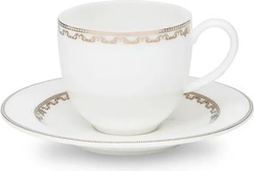 Jogo 06 Xícaras Café C/ Pires - Lumière  Lumière