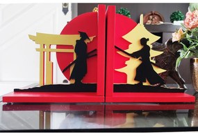 Aparador De Livros Samurai Espadachim Luta Espada