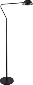 Luminaria De Piso Led Aluminio Preto 16w 3000k Modern