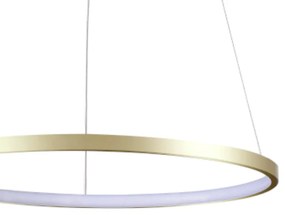 Pendente Montreal Aro Ø40X2Cm Led 20W 3000K Bivolt / 01 Anel Dourado |... (Dourado)