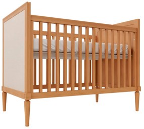 Berço Mini Cama Natu Palha Natural - Madeira