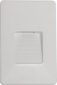 Balizador Led De Embutir Abs Branco 2W 3000K Ip65 Ride