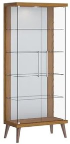 Cristaleira Opus Freijo Portas de Vidro 179cm - 79094 Sun House