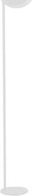 Luminaria De Piso Aluminio Branco 28Cm