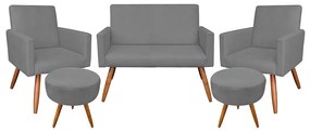 KIT 01 NAMORADEIRA COM 02 POLTRONAS E 02
