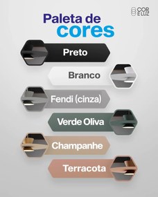 Pendente Tule Ø50X25,5Cm 1Xmr16 - Usina 25122/50 (BT - Branco Texturizado, Igual a Cor 1)